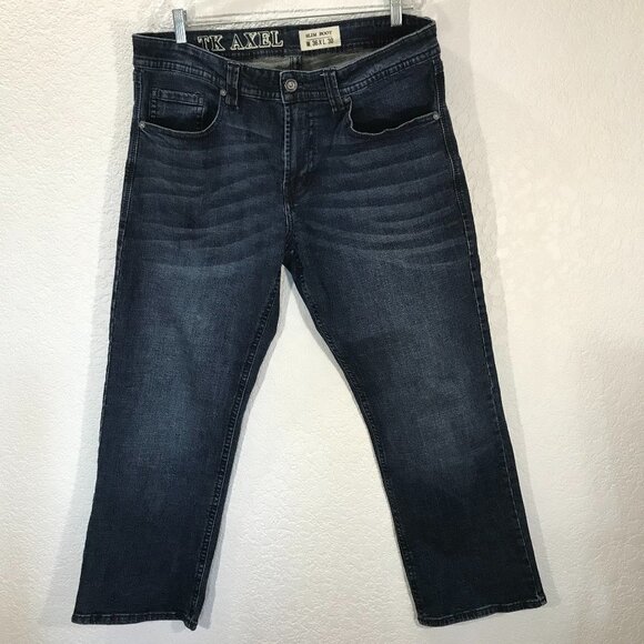 TK Axel Men's Jeans Slim Boot - Picture 1 of 8